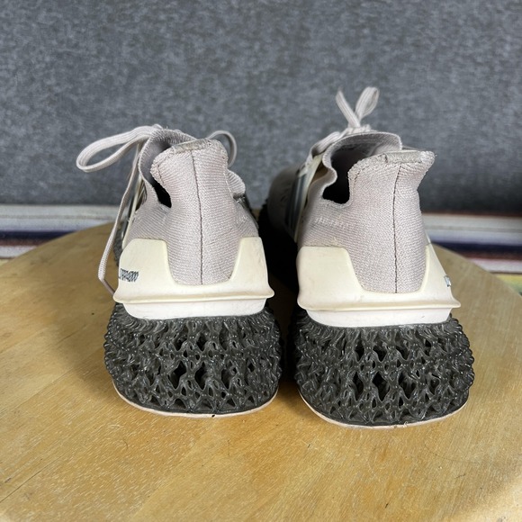 Adidas Ultra 4DFWD Shoes Mens Size 8 Beige 3D Lattice Running Sneakers HP7599 - Picture 6 of 12